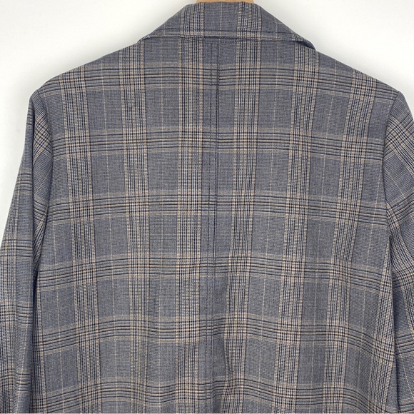 Derek Lam 10 Crosby Plaid Trenchcoat - Picture 6 of 16